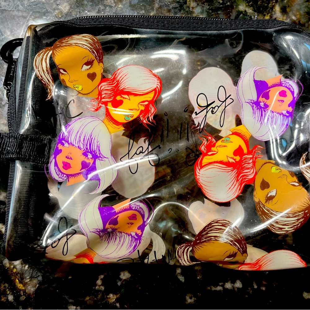 @samplethechaii MAC Fafi Collection make-up bag